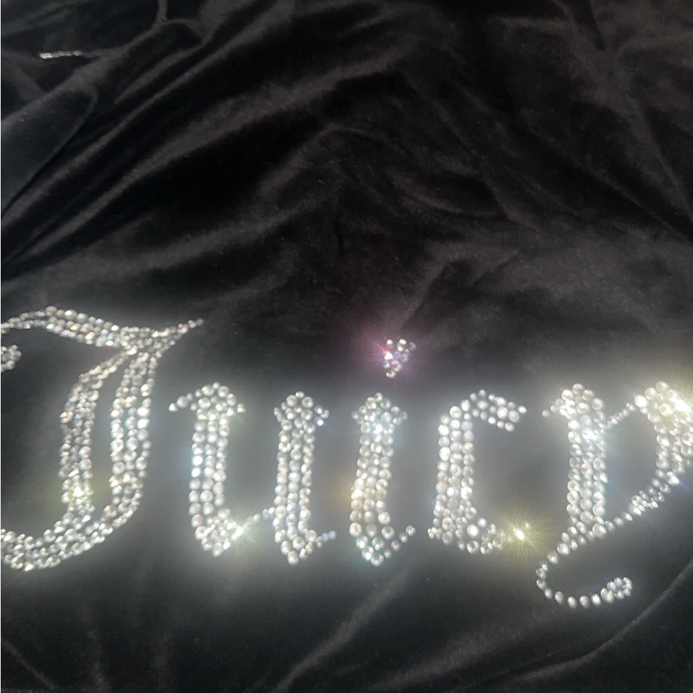 Juicy Couture Black Velour Jacket